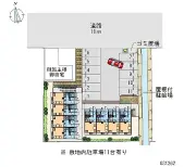 ★手数料０円★大牟田市天領町１丁目　月極駐車場（LP）